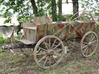 Feldwagen 6, Heeresfeldwagen 6, Hf. 6, Ersatzfeldwagen, Pferdewagen, Anh&auml;nger, Kutsche, Pferdekutsche, Wehrmacht