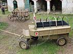 Stahlfeldwagen, Hf. 7, Heeresfeldwagen 7, Pferdewagen, Anh&auml;nger, Kutsche, Pferdekutsche, Wehrmacht