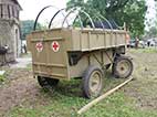 Stahlfeldwagen, Hf. 7, Heeresfeldwagen 7, Pferdewagen, Anh&auml;nger, Kutsche, Pferdekutsche, Wehrmacht