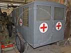 Stahlfeldwagen, Hf. 7, Heeresfeldwagen 7, Pferdewagen, Anh&auml;nger, Sanit&auml;ter, DRK, Sani, Wehrmacht