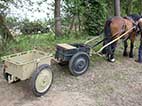 Infanteriekarren 8, IF-8, Anh&auml;nger, Handwagen, Pferdekarren, Karren, Wehrmacht